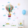 Decorative wall stickers - colorful balloons / clouds / animalsWall stickers