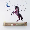 Decorative wall sticker - horse - unicorn - starsWall stickers