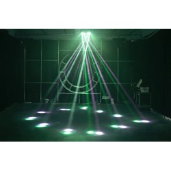 LED stage light - cross moving head - DMX control - laser projectorStage & events lighting