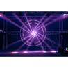 LED scenelys - kryssbevegelseshode - DMX-kontroll - laserprojektor