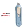 Mini foldable knife - auto-retract blade - scalpelKnives & Multitools