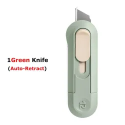 Mini foldable knife - auto-retract blade - scalpelKnives & Multitools