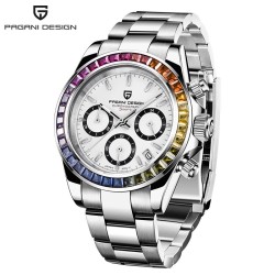 PAGANI - fashionable sports quartz watch - waterproof - stainless steelWatches