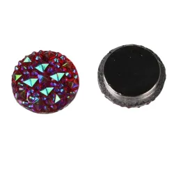 Exotic round crystal brooch - pin with magnetBrooches