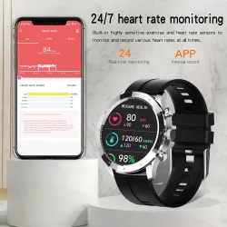 MELANDA - sports Smart Watch - Bluetooth - full touch screen - fitness tracker - heart monitor - waterproof - Android - IOSSm...