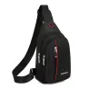 Stylish shoulder / chest bag - small backpack - with earphones jack holeBags