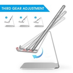 Mini stand - holder - for iPad / tablet / phone - adjustable compartmentsHolders