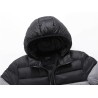 Down warm jacket - with hood - windproof - slim fitJackets