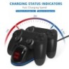 Dual charger - dock station - fast charging stand - with LED display - for Playstation 4 / PS4 Slim / PS4 Pro controllersChar...