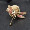 Elegant brooch - large crystal dragonflyBrooches