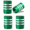 Aluminiumsdekkventiler - striper design - 4 stk
