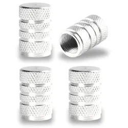 Aluminiumsdekkventiler - striper design - 4 stk