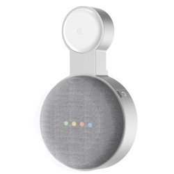 Outlet wall mount holder - audio voice assistant - plug - for Google Home Mini / Nest MiniNetwork