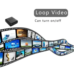 Mini security camera - full HD - 1080P - night vision - motion detection - video / voice recorderSecurity cameras