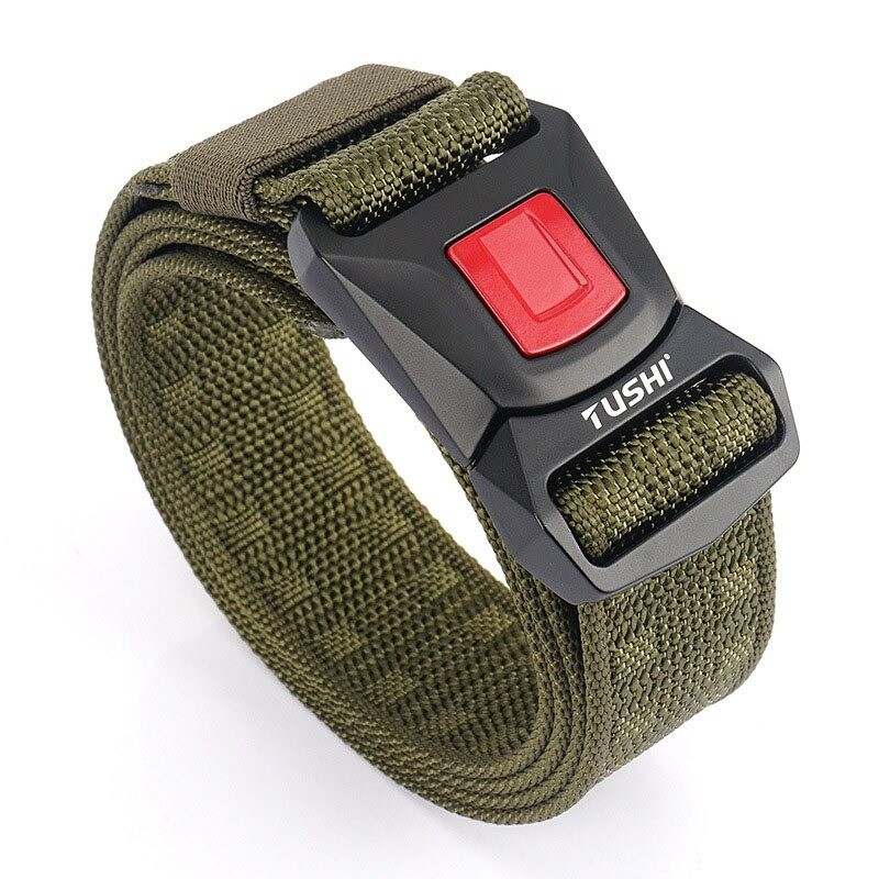 Stylish tactical belt - quick release metal buckle - nylonBelts