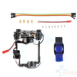 Storm32 - 3 axis brushless gimbal - frame with motor - controller - for GoPro - FPV RTF partsFPV Parts