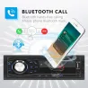 Bluetooth bilradio - din 1 - MP3 - AUX - USB - FM - 12V