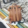 Vintage leather backpack - large capacityBackpacks
