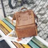 Vintage leather backpack - large capacityBackpacks