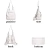 Multifunctional leather bag - backpack - large capacityBackpacks
