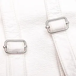 Multifunctional leather bag - backpack - large capacityBackpacks