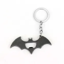 Batman-formet flaskeåpner - med nøkkelring