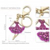 Crystal ballerina - keychainKeyrings