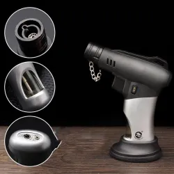 BBQ - sigaretter - jet turbo lighter - butangass - vindtett