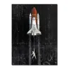 Astronaut - space - rocket - oil painting - canvas wall posterPlaques & Signs