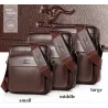 Elegant leather shoulder bag - S - M - LBags