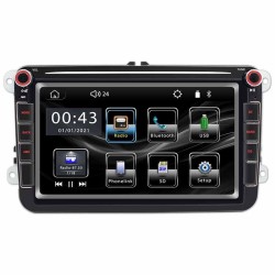 Car radio - X8 - Carplay - 2 Din - Android - Bluetooth - CAN BUS - Mirror Link - USB - TFDin 2