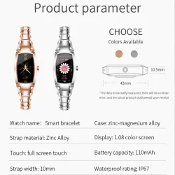 H8 Pro Smart Watch - full touch - heart rate - blood pressure - fitness tracker - waterproofWatches