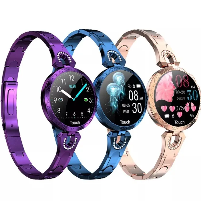 AK15 Smart Watch - blodtrykk - fitness tracker - vanntett - Bluetooth - Android - IOS