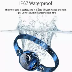 AK15 Smart Watch - blodtrykk - fitness tracker - vanntett - Bluetooth - Android - IOS