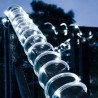 Solcelledrevet LED-streng - krans - utendørslys - vanntett - 7m - 12m
