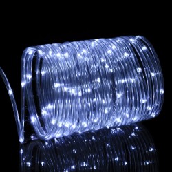 Solcelledrevet LED-streng - krans - utendørslys - vanntett - 7m - 12m