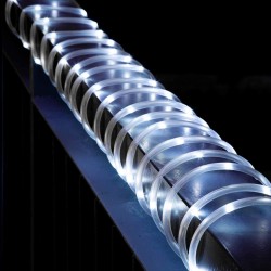 Solcelledrevet LED-streng - krans - utendørslys - vanntett - 7m - 12m