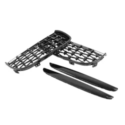 Front kidney grill - diamond style - for BMW E90 E91 3 Series 05-08Grilles