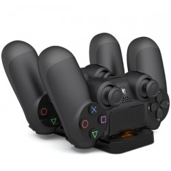 Playstation 4 wireless controller - double charger - USB - LED - PS4Chargers