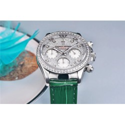 PAGANI DESIGN - automatic Quartz watch - with crystals - sapphire mirror - leather strapWatches
