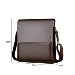 Vintage shoulder bag - leather briefcaseBags