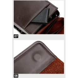 Vintage shoulder bag - leather briefcaseBags