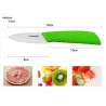 Keramisk knivsett - 3" 4" 5" 6" tommer med skreller / deksler