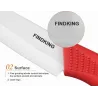 Keramisk knivsett - 3" 4" 5" 6" tommer med skreller / deksler