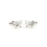 Silver airplane - cufflinksCufflinks