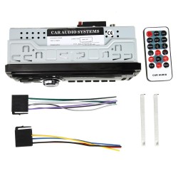Bluetooth car radio - 1 DIN - USB - RCA - FM - MP3 - AUX - with remote controlDin 1