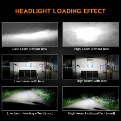 Zdatt LED lights - H1 H4 H7 H8 H9 H11 HB3 9005 9006 - car light bulbs - 12000LM 100W 6000K 12VH1