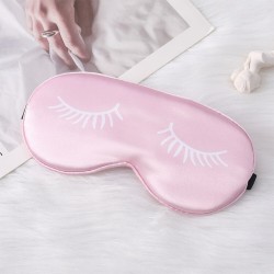 Sleeping eye mask - blindfold - printed eyes - silkSleeping masks