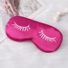 Sleeping eye mask - blindfold - printed eyes - silkSleeping masks
