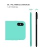 Soft silicone cover case - Candy Pudding - for iPhone - dark blueProtection